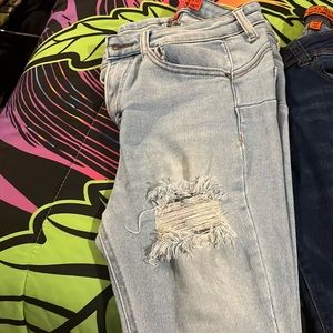 Pants and shorts for sale five dollars a piece, they are clean size 5 and small